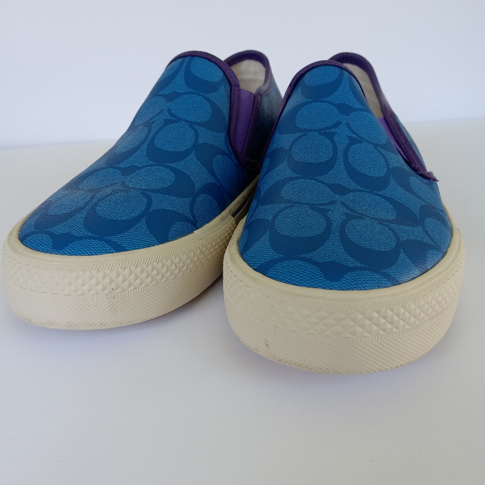 Coach Mens Slip On Skate Sneaker Loafer 9D - Picture 7 of 12
